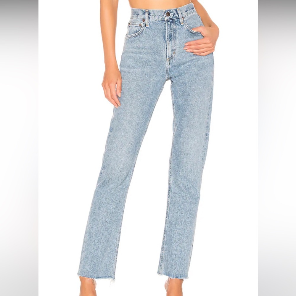 Agolde Cherie high rise, size 31, in merit